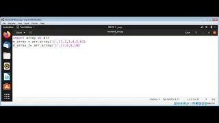 How to extend Python array using extend method