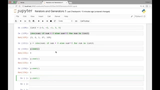 Iterators and Generators - Generator Expressions
