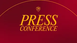 🟨  LIVE  🟥  LA CONFERENZA STAMPA DI GIAN PIERO GASPERINI