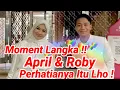 Lagu MOMENT LANGKA APRIL \u0026 ROBY! PERHATIANYA ITU LHO