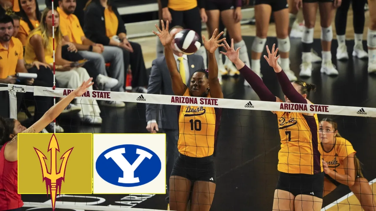 Arizona State vs. BYU | FULL MATCH | October 24,2026 | Women's NCAA Volleyball 2026