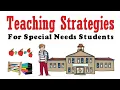 Special Education Teaching Strategies