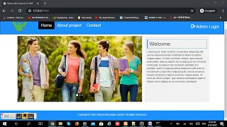 Student Information System in Python Django