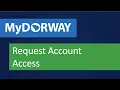 How to request account access on MyDORWAY