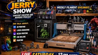 The Jerry Show Makers and Content Creators Podcast Saturday 12 pm pacific