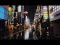 Download Lagu 4K ASMR Heavy Rain Walk at Night | Kitashinchi Osaka Japan | Rain Ambience Sounds Relax Sleep Stress