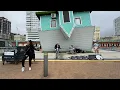 Punk & Rock! "Alright" (Supergrass) by Post-Punk-Pop-Rock trio The Molotovs Brighton Beach Busking!