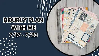 Weekly Plan with Me | Hourly Lifeplanner | July 17 thru 23