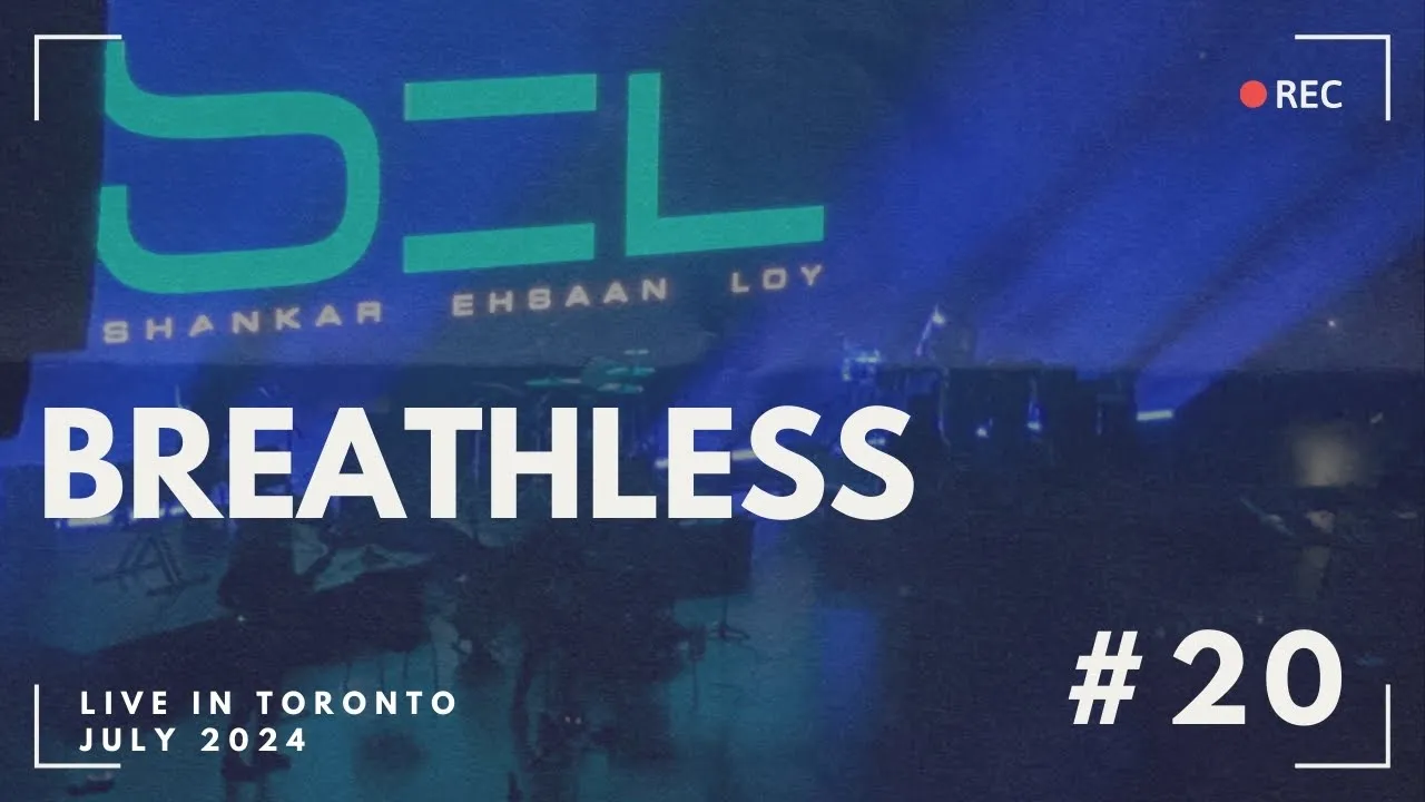 Shankar Ehsaan Loy Live Concert in Toronto - Breathless | SAAB Immigration Vlog - Part 20 Shankar Ehsaan Loy Live Concert in Toronto - Breathless | SAAB Immigration Vlog - Part 20