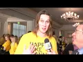 Scott Saville interviews Hannah Stuelke s mom JoAnna ahead of Iowa s big game