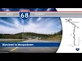 Interstate 68 - Maryland to Morgantown West Virginia Drive America s Highways