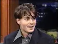 Johnny Depp at Jay Leno Show - 1995 May 25