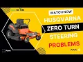 Husqvarna Zero Turn Steering Problems Solve With Simple Steps