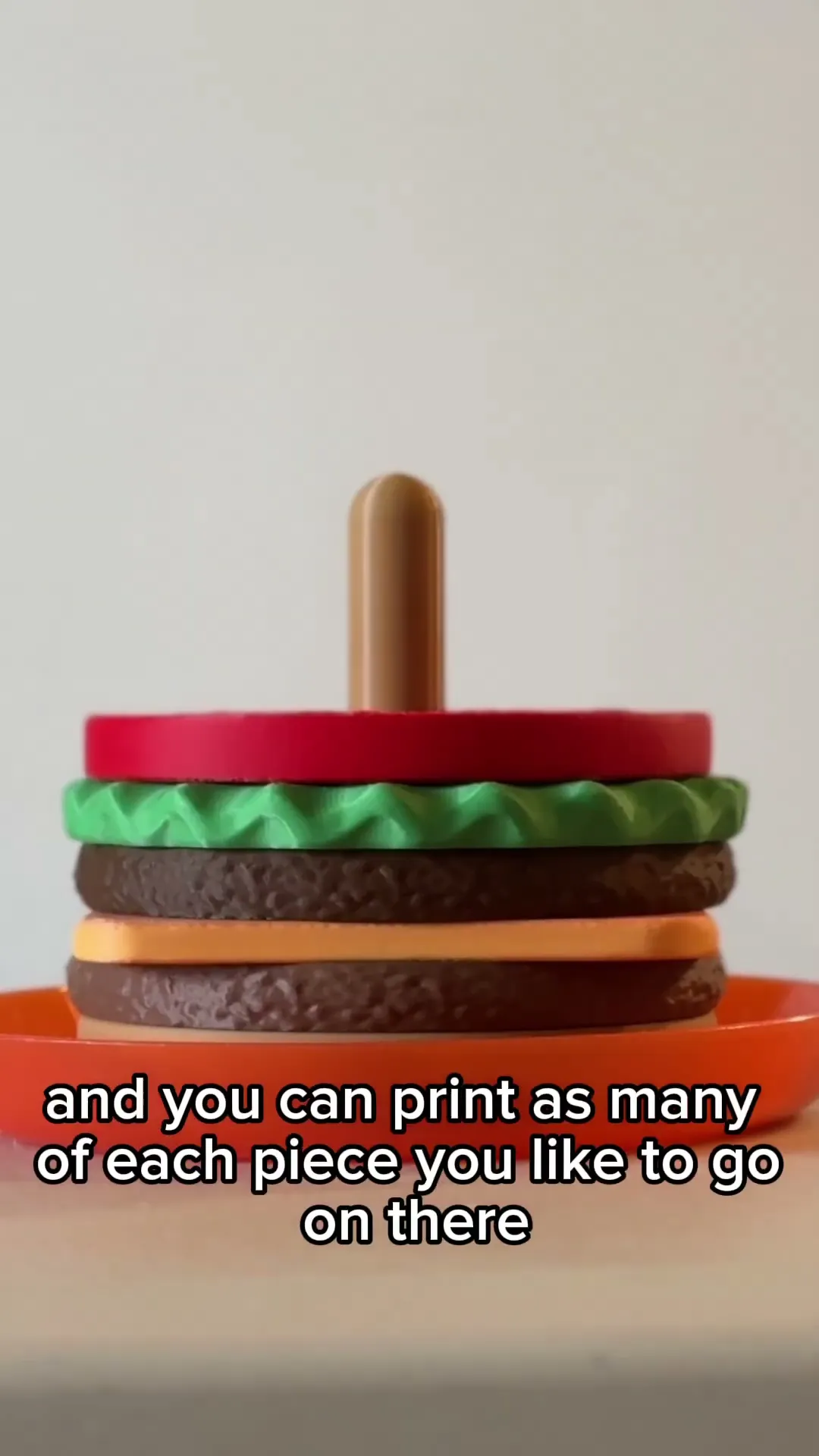 Sandwich Stacker Toy