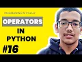Python Tutorial in Hindi operators in python