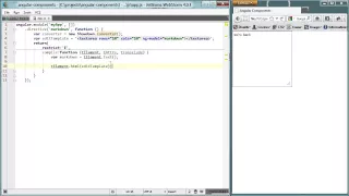 AngularJS - Custom Components