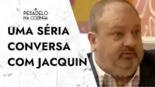 Uma conversa séria com Jacquin e um prato novo para o Bawarchi | Pesadelo na Cozinha