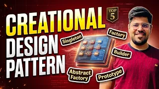 5 Creational Design Patterns Explained Singleton Factory Builder Abstract Factory Prototype