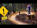 I built a CORKSCREW mountain bike jump