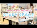How To Make Your Study Table Aesthetic Even on a Low Budget