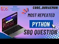 tcs ira most repeated python questions code doraemon OPA crack ira pra cpa opa