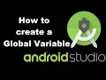 13 Android Studio Tutorials Android Global Variable