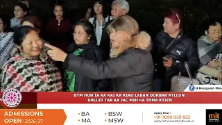 BYM HUN ÏA KA RAI KA RIAD LABAN DORBAR PYLLUN KHLUIT TAR KA JAC MIH KA THMA KTIEN