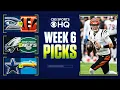 NFL Week 6 EXPERT PICKS For Each Game I CBS Sports