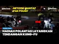 Lagu Pengendara Ugal-ugalan di Jalan Raya, Polisi Beri Tendangan Kung-Fu