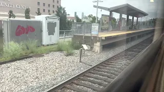 Riding MBTA commuter rail Fairmount line from Readville to South station