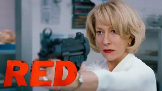 i remember the secret service being tougher scene red