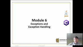 Lecture 17 - Exceptions
