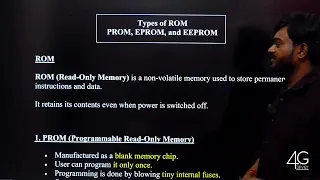 rom prom eprom eeprom in tamil digital principles and computer organization in tamil