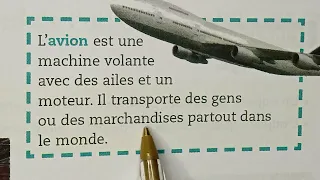 تعلم اللغة الفرنسية بسهولة L Avion 
