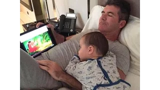 Simon Cowell and his son Eric