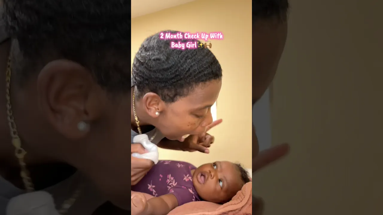 POV: Your Baby’s 2 Month Checkup Hits Different 😭💕 #shortvideo #checkup #baby #healthy poster