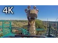 Cobra s Curse front seat on-ride 4K POV Busch Gardens Tampa