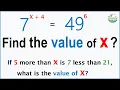 The FASTEST WAY to Solve for X in Easy Word Problems