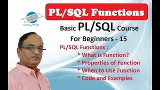PL SQL Function - User Defined Functions in PLSQL