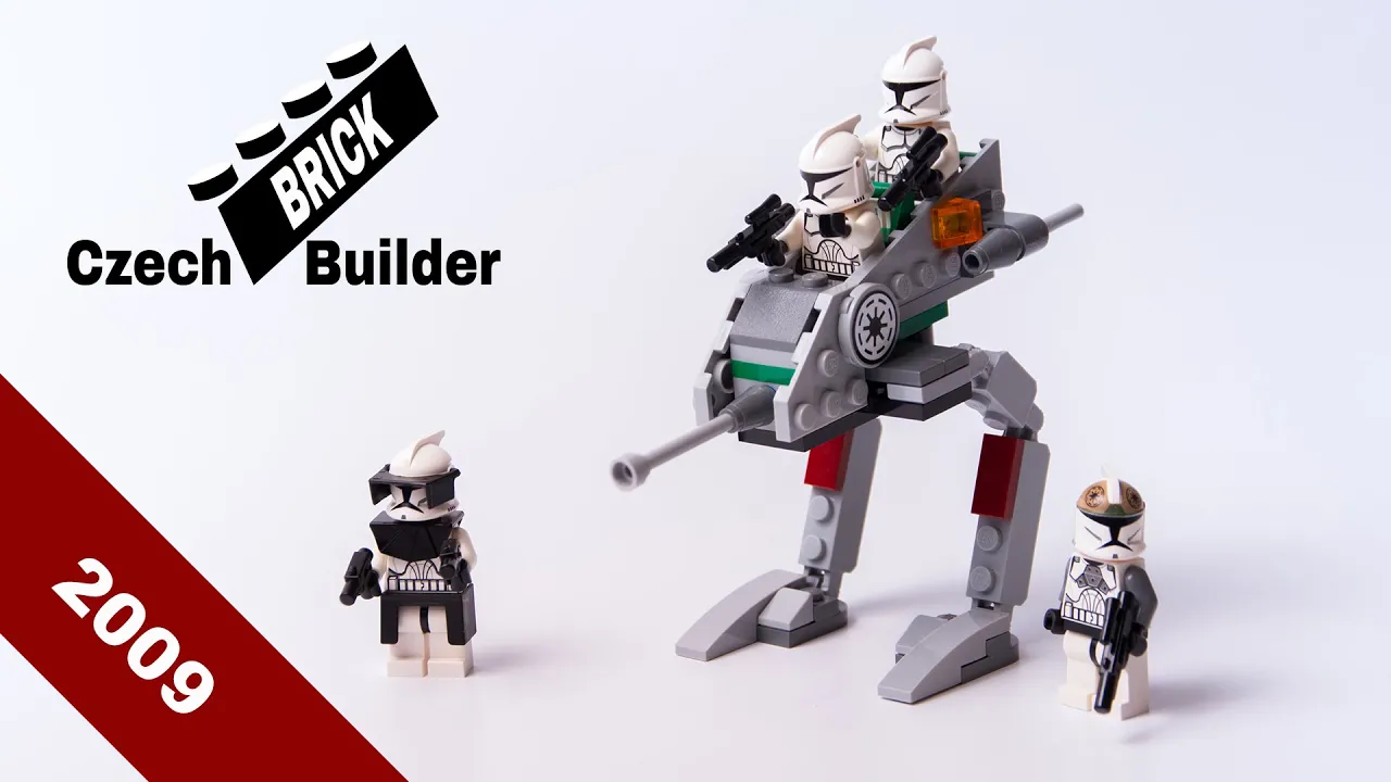 Let's take a trip down nostalgic lane with the 2009 LEGO Star Wars Clone Walker Battlepack. A PURE C. 