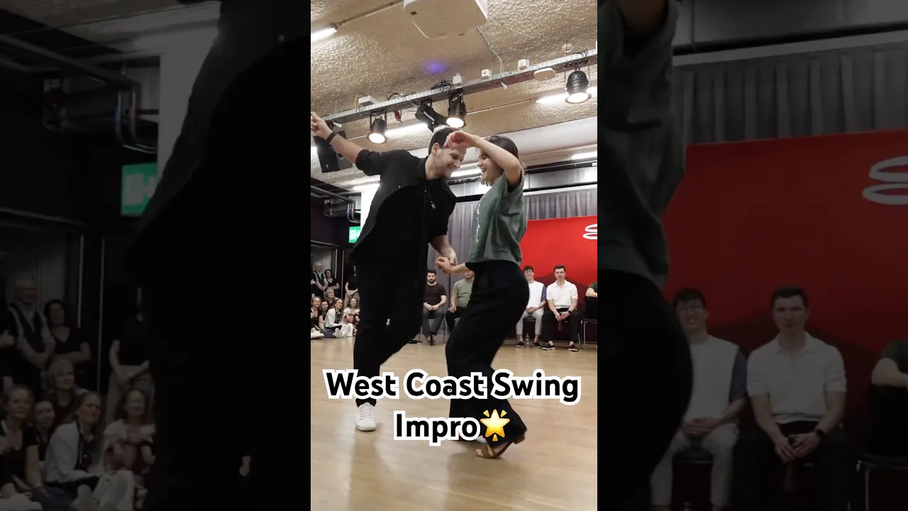 West Coast Swing Improvisation part 1 #semionmaria #westcoastswing #modernswing #improvisation #wcs