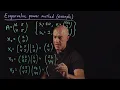 Eigenvalue Power Method Example Lecture 31 Numerical Methods for Engineers