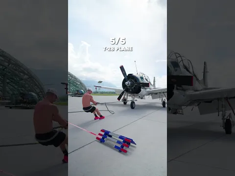 Can A Pro Athlete Pull A Plane? ✈️