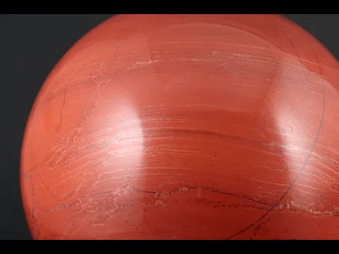レッド ジャスパー 丸玉95mm｜天然石丸玉 通販のキラリ石