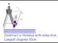Constructing a Rhombus
