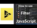 How to Use filter in JavaScript Filter Arrays Like a Pro