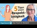 Lagu Lassen Sie sich das nicht gefallen! – 5 Tipps gegen unfaires und respektloses Verhalten