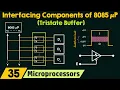 Basic Interfacing Components of 8085 Microprocessor - Tristate Buffer