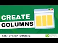 How To Create Columns In WordPress