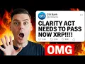 CITI BANK CLARITY ACT NEEDS TO PASS IMMEDIATELY